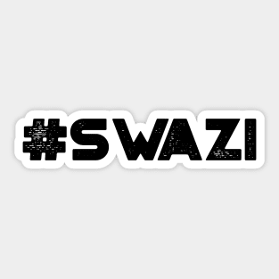 #Swazi Sticker